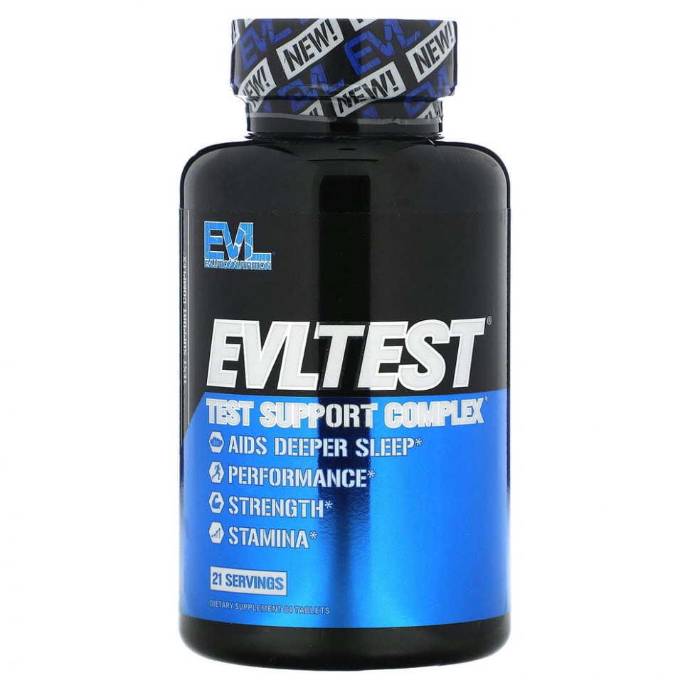   EVLution Nutrition, EVLTest,    `` 84    -     , -  