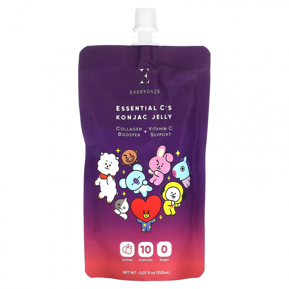   Everydaze, Essential C's Konjac Jelly, , 150  (5,07 . )   -     , -  