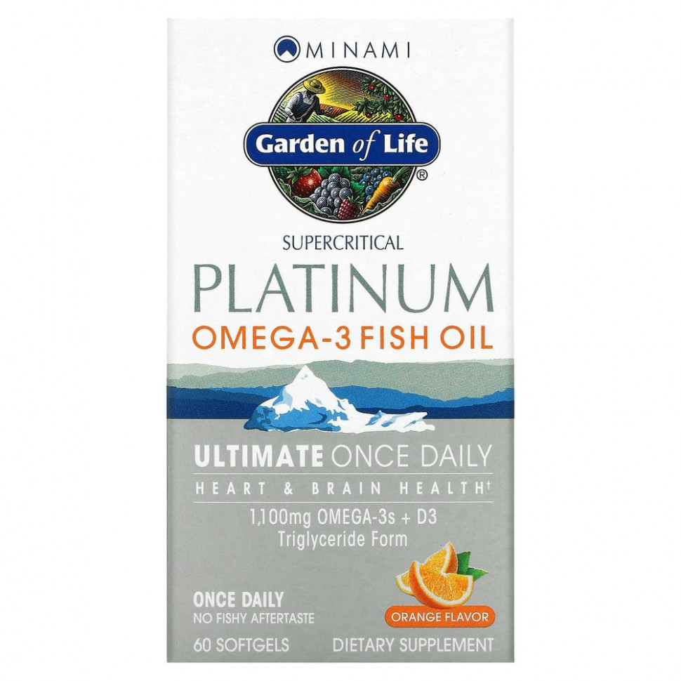   Minami Nutrition, Platinum,   -3   , 60      -     , -  