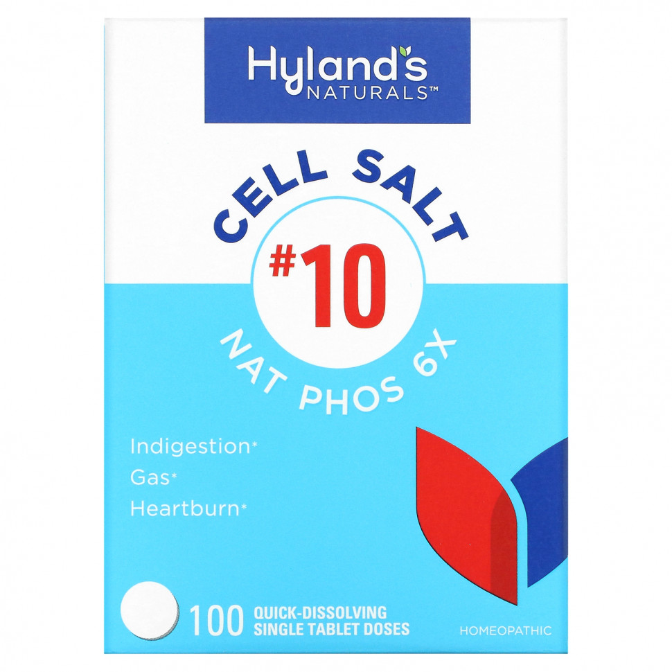   Hyland's, Cell Salt # 10, 100      -     , -  