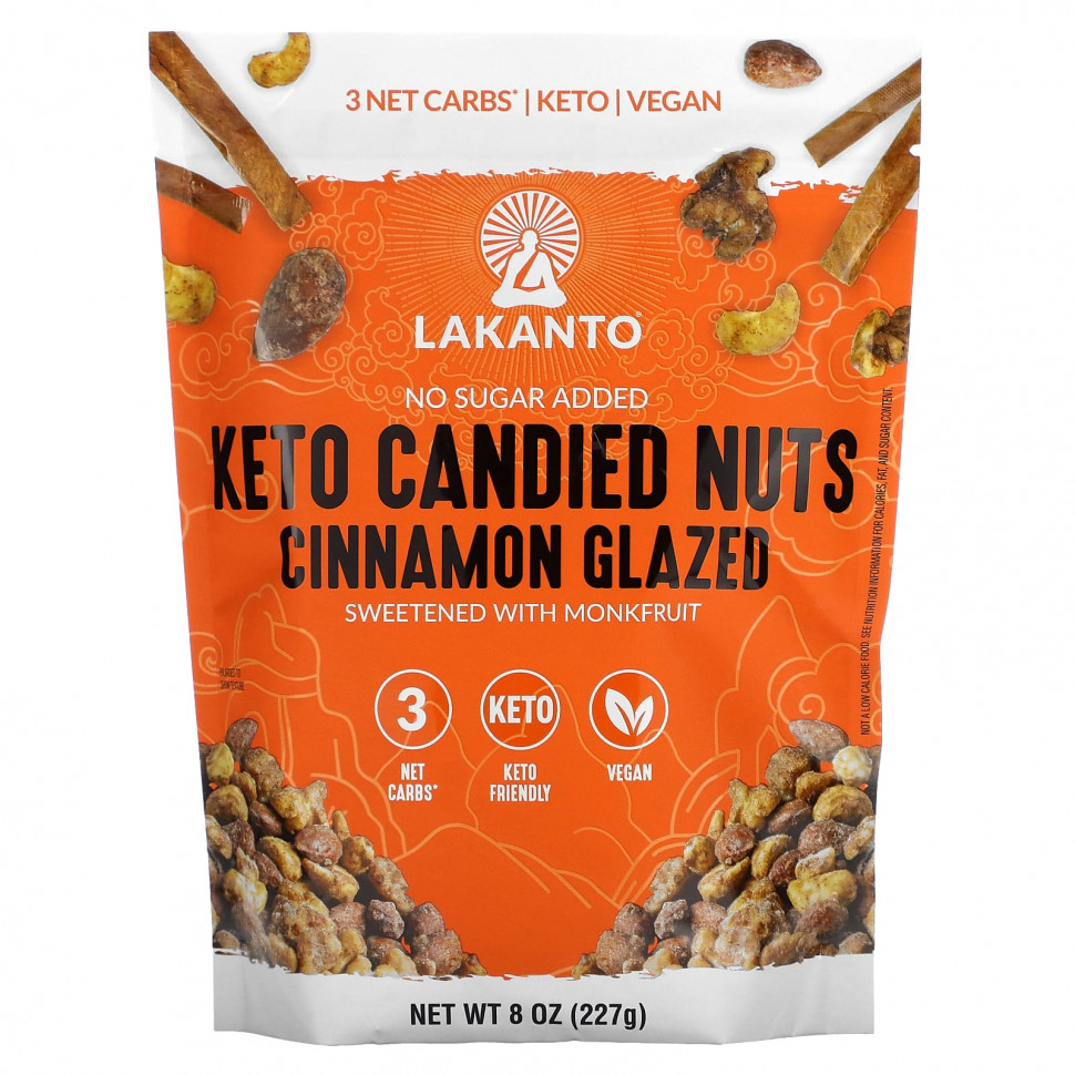   Lakanto, Keto Candied Nuts,    , 227  (8 )   -     , -  