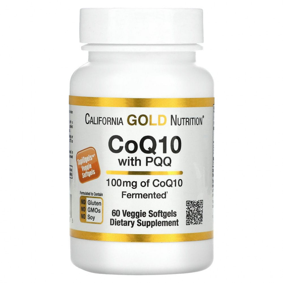   California Gold Nutrition,  Q10   (PQQ), 100 , 60     -     , -,   