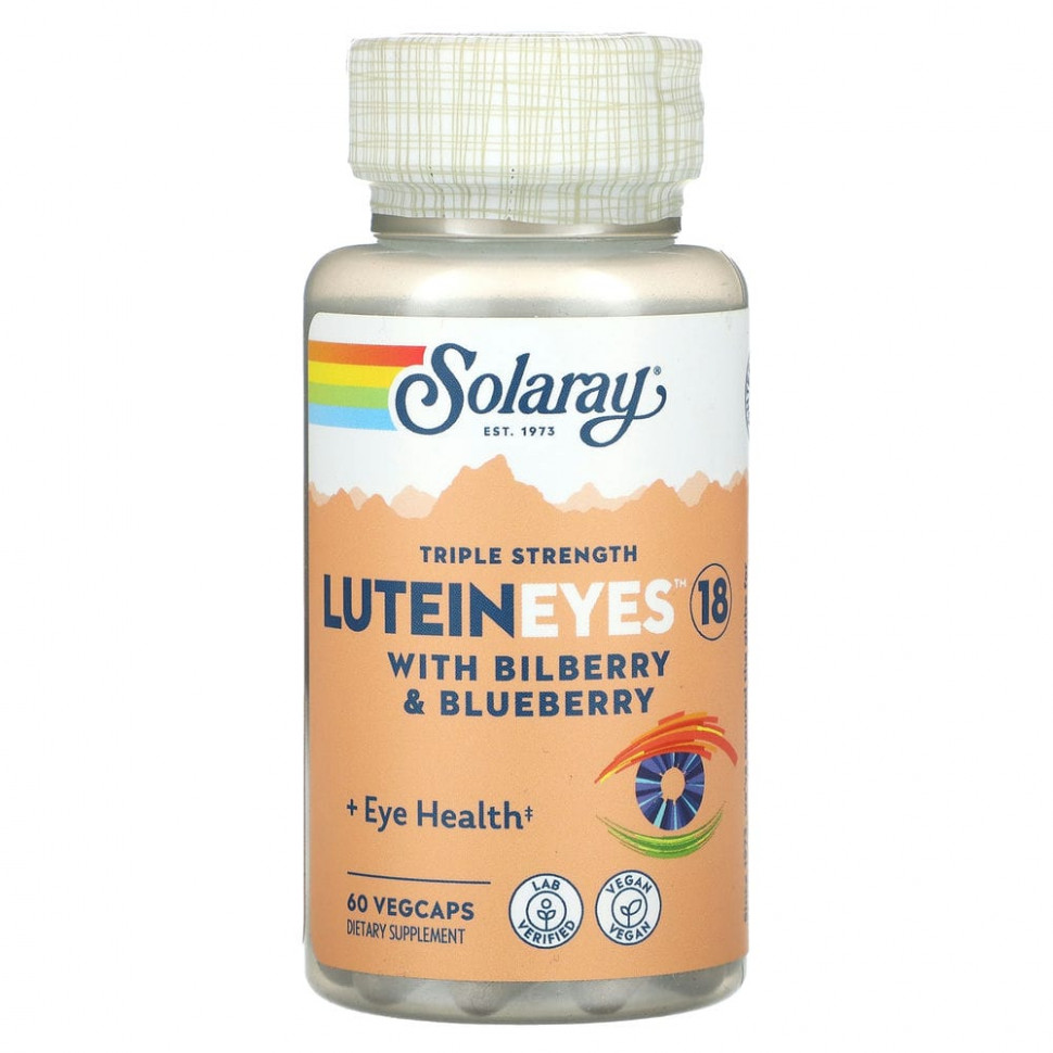   Solaray, LuteinEyes 18,    ,  , 60     -     , -  