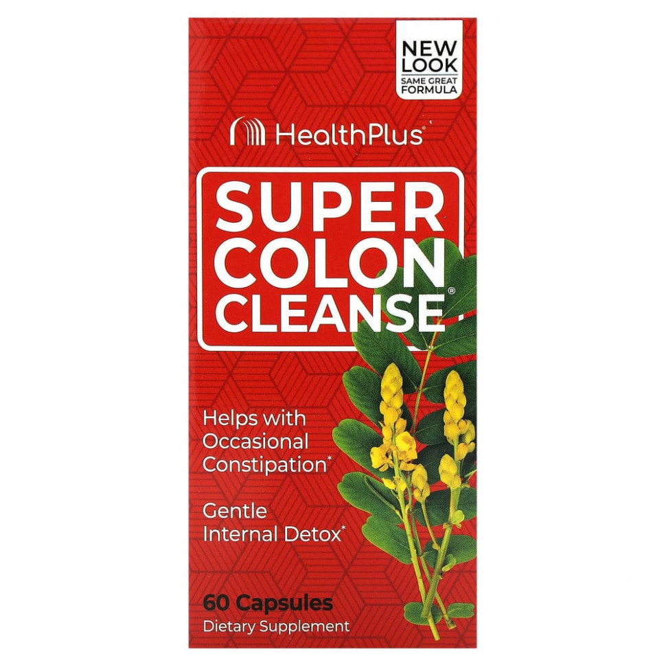   Health Plus, Super Colon Cleanse,      , 60    -     , -,   