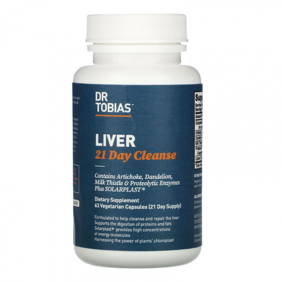   Dr. Tobias, Liver 21 Day Cleanse, 63     -     , -  