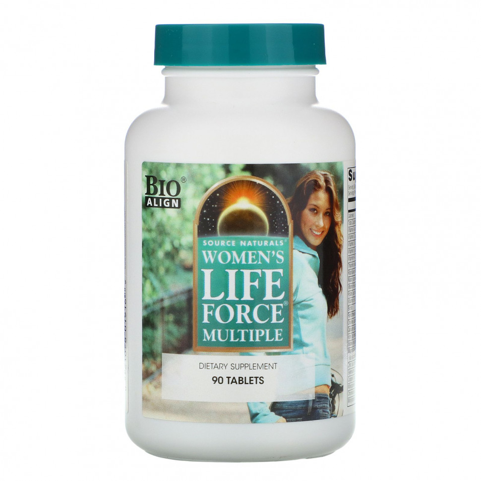   Source Naturals,    Life Force, 90    -     , -  