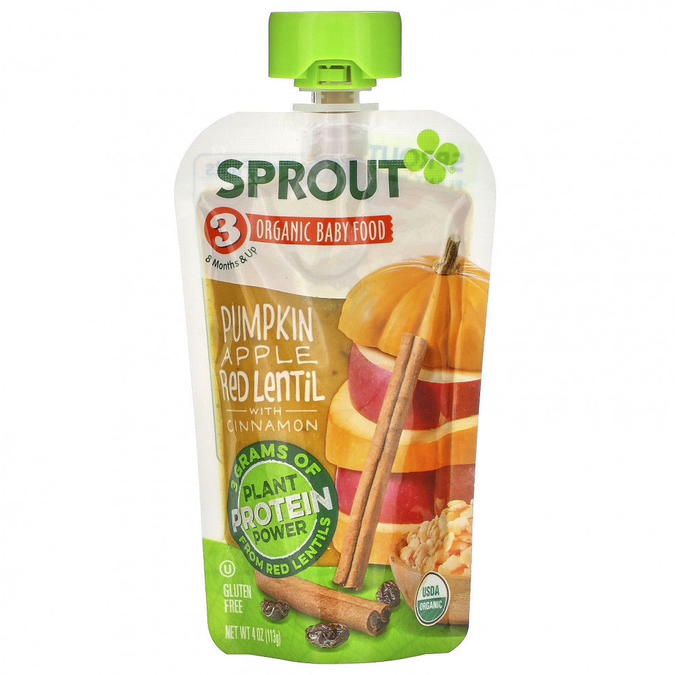   Sprout Organic,  ,  8 , , ,    , 113  (4 )   -     , -  