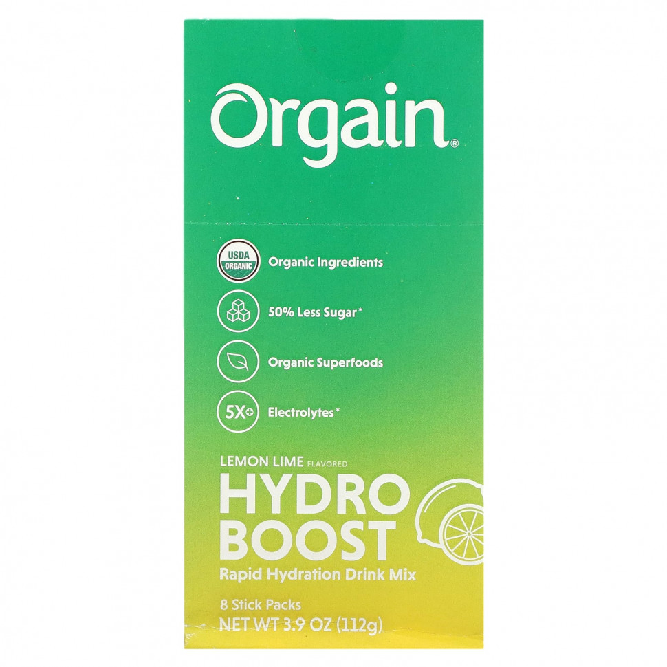  Orgain,     Hydro Boost,   , 8   14  (0,49 )  IHerb ()