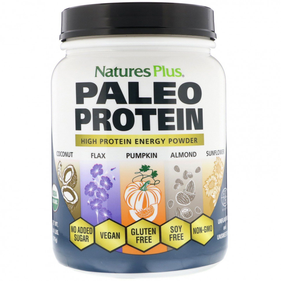   NaturesPlus, Paleo Protein Powder,  ,    , 675  (1,49 )   -     , -  