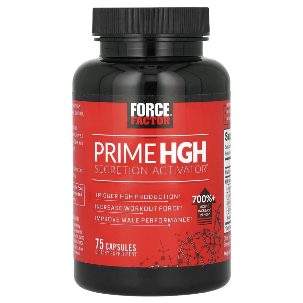   Force Factor, Prime HGH Secretion Activator, 75    -     , -,   