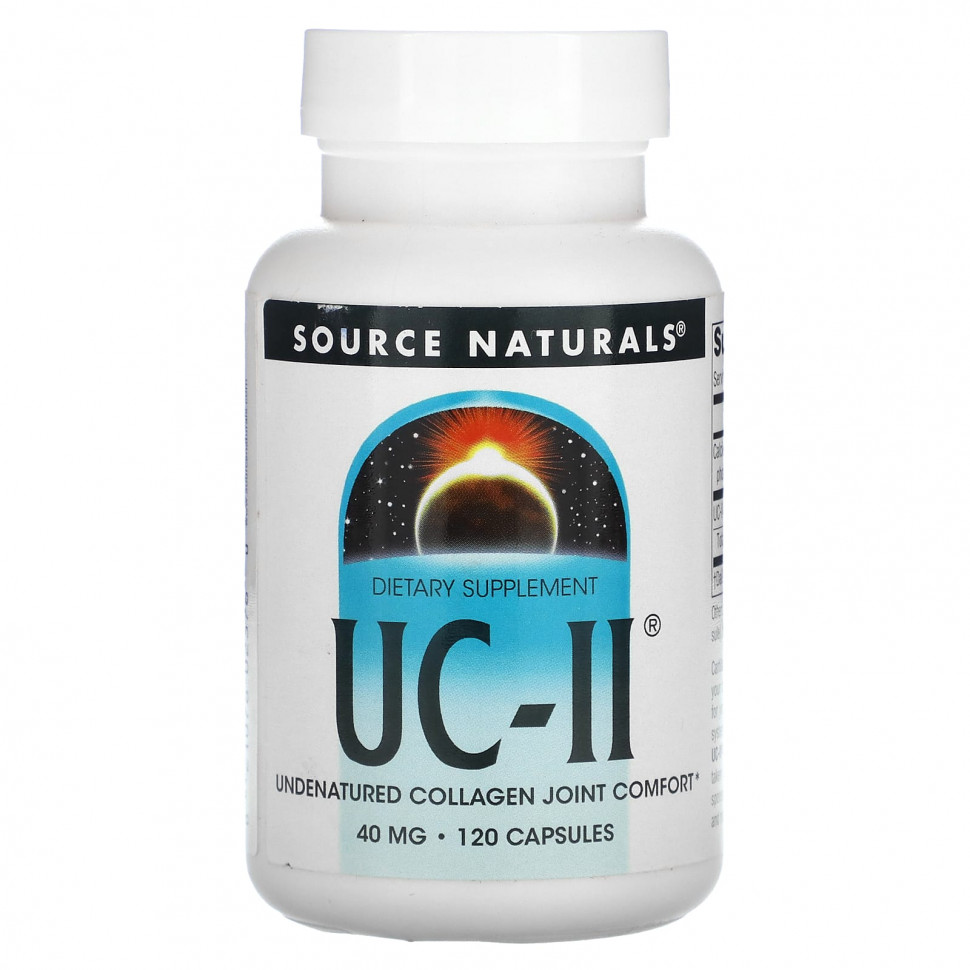   Source Naturals, UC-II, 40 , 120    -     , -  