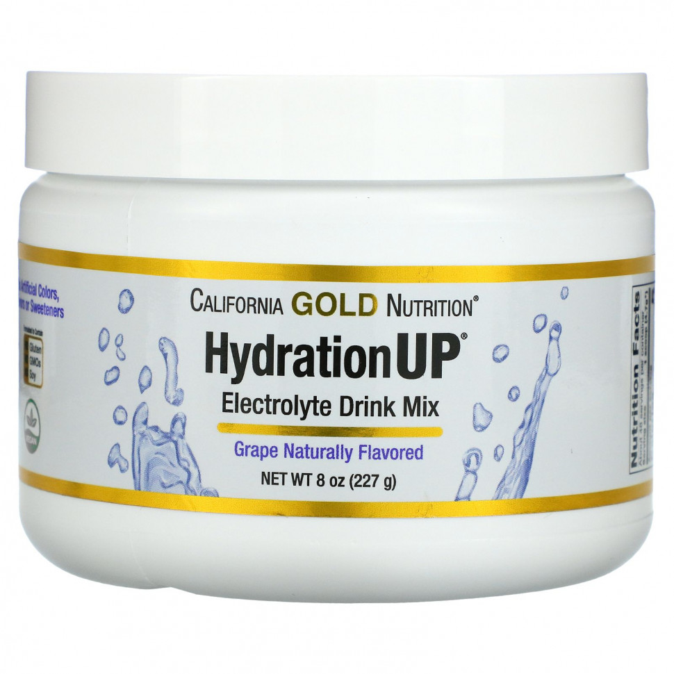   California Gold Nutrition, HydrationUP,     , , 227  (8 )   -     , -,   
