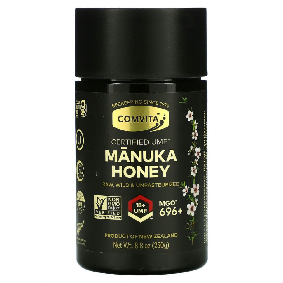   Comvita, Manuka Honey, Certified UMF 18+, MGO 696+, 250  (8,8 )   -     , -  