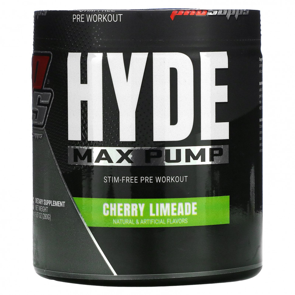   ProSupps, Hyde Max Pump,    ,  , 280  (9,87 )   -     , -  