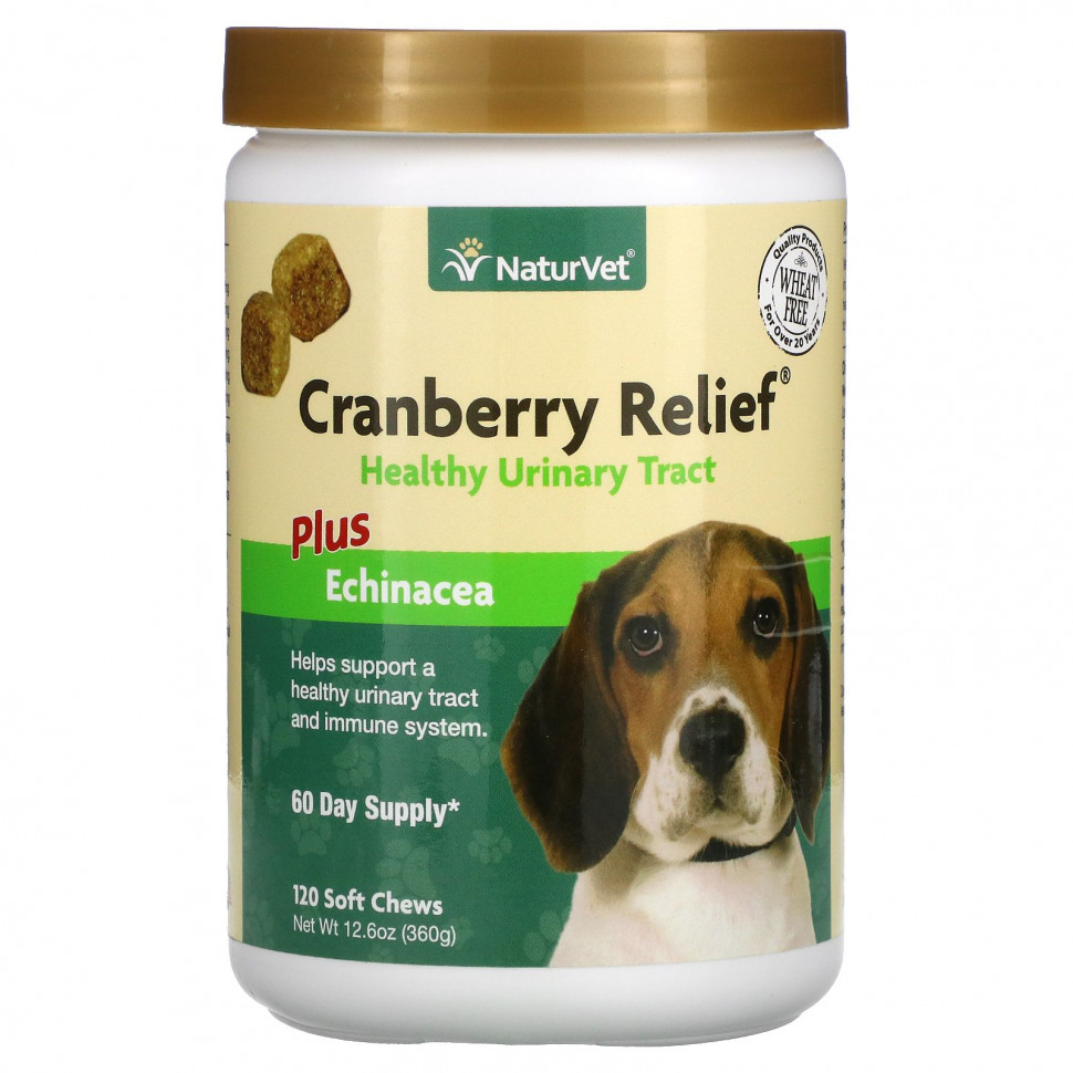   NaturVet, Cranberry Relief Plus, ,  , 120  , 360  (12,6 )   -     , -,   