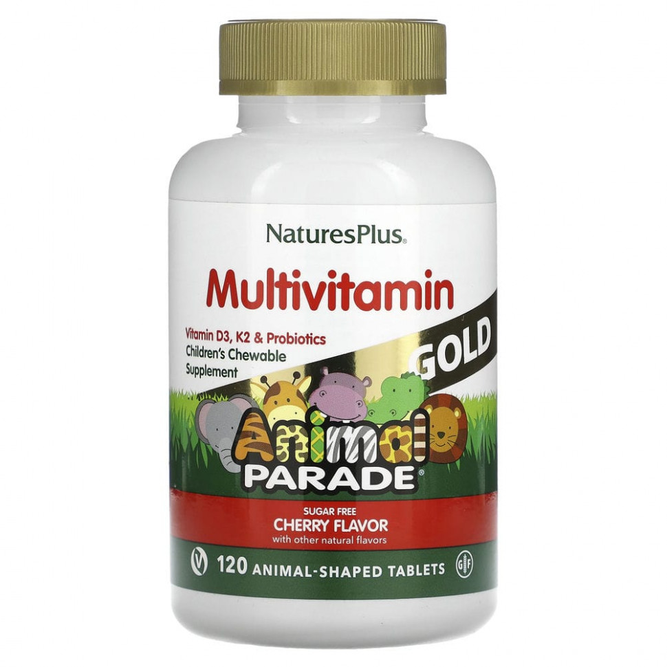   NaturesPlus, Source of Life, Animal Parade Gold,       ,   , 120       -     , -  