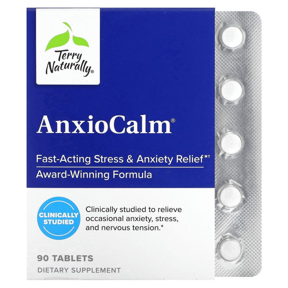  Terry Naturally, AnxioCalm,  , 90   IHerb ()