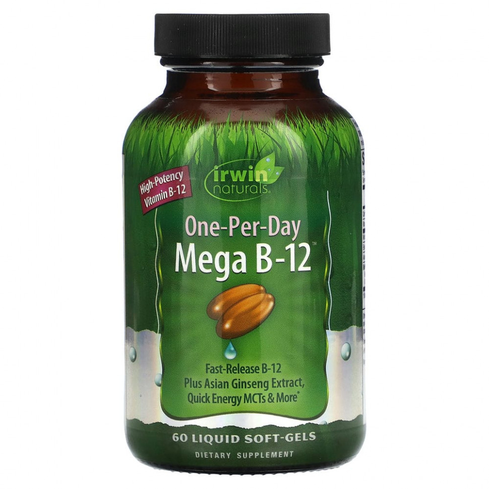   Irwin Naturals, 'B-12 ',   B12, 60        -     , -  