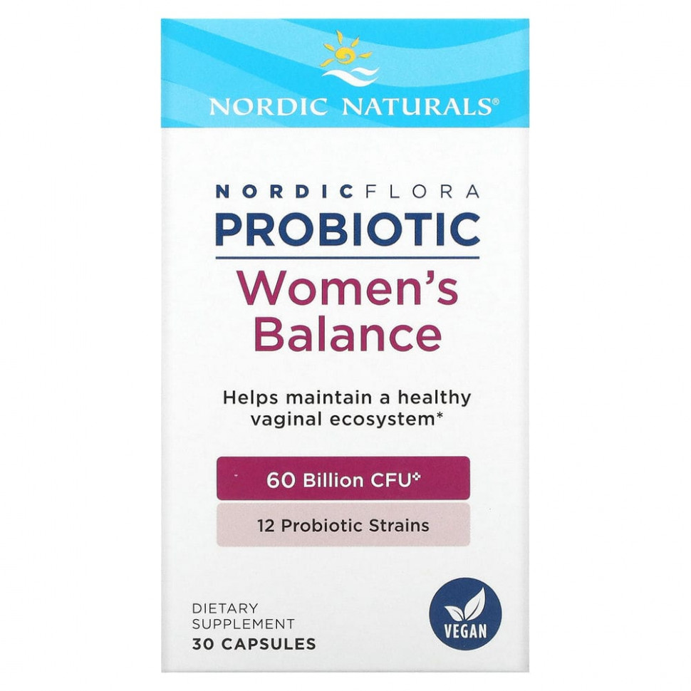  Nordic Naturals, Nordic Flora,   , 60  , 30   IHerb ()