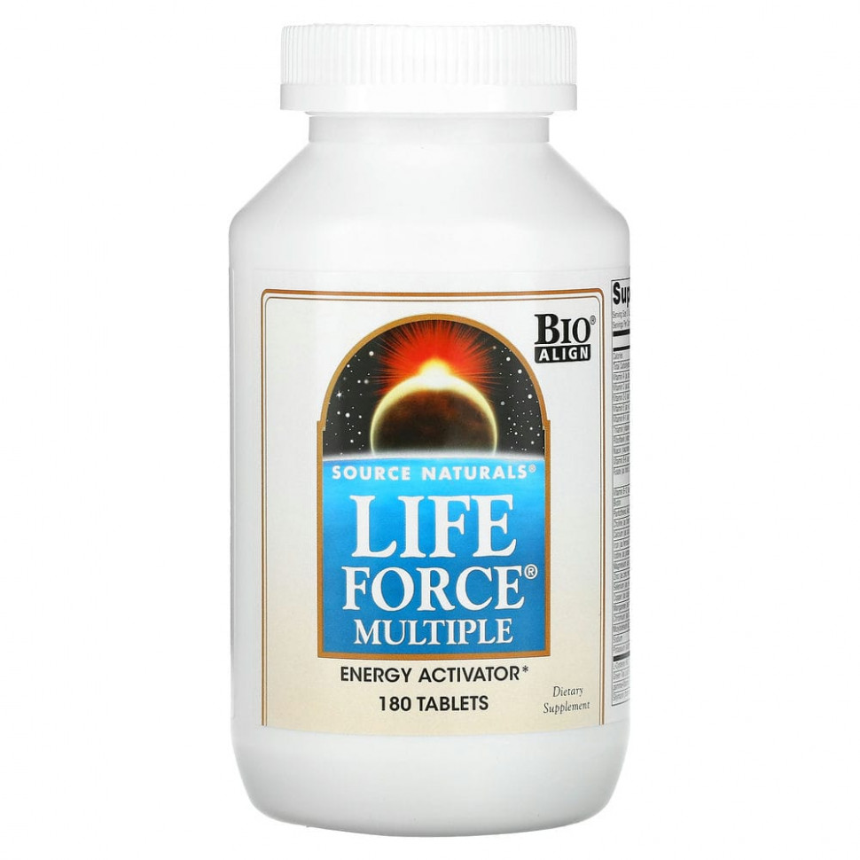   Source Naturals, Life Force Multiple, , 180    -     , -,   