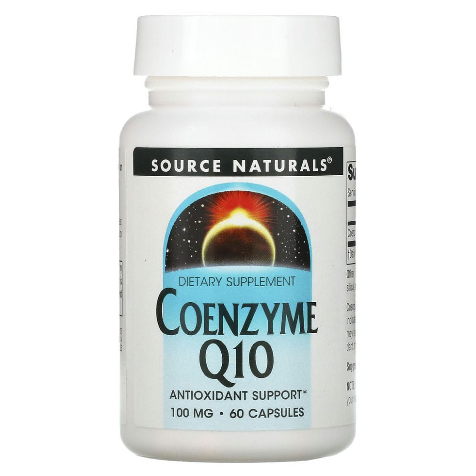   Source Naturals,  Q10, 100 , 60    -     , -,   