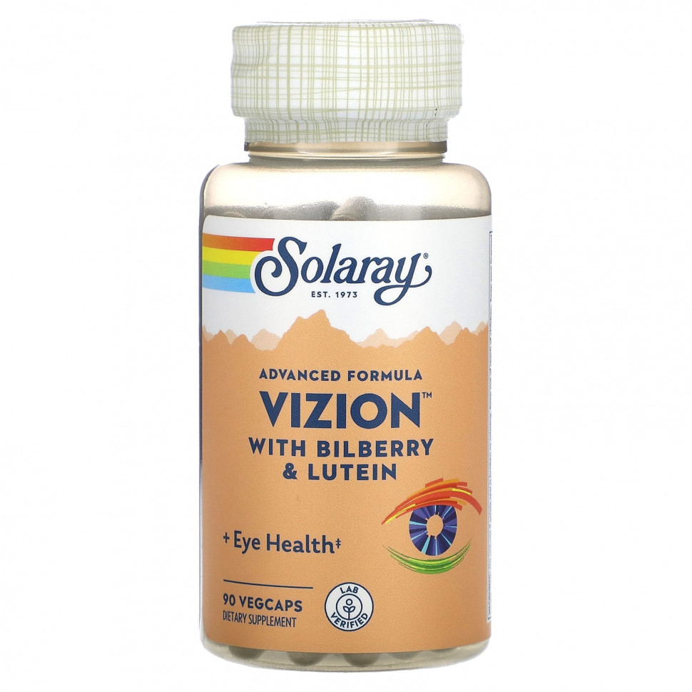   Solaray, Advanced Formula Vizion    , 90     -     , -,   