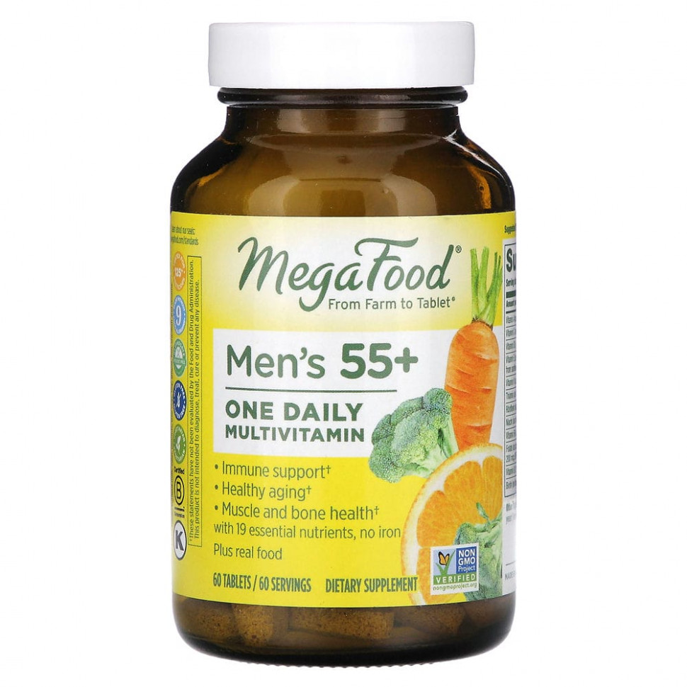   MegaFood, One Daily,     55 , 60    -     , -,   