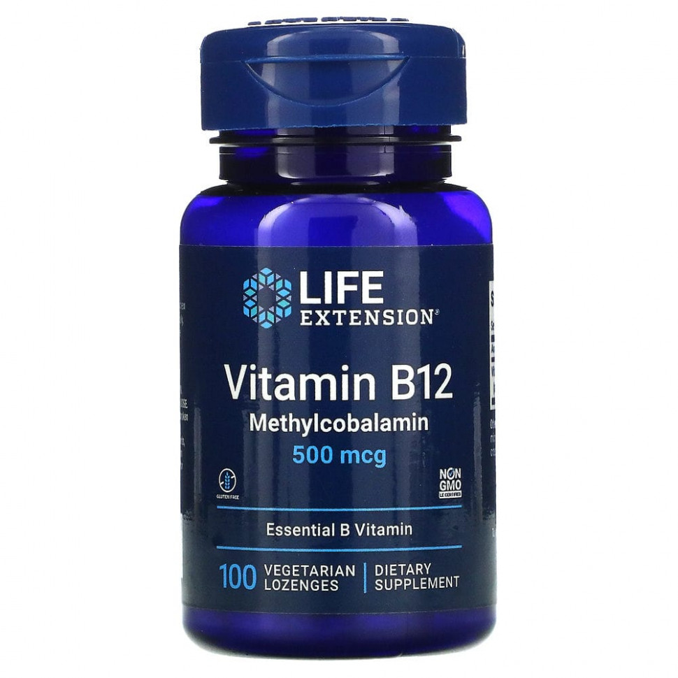   Life Extension,  B12, 500 , 100     -     , -  