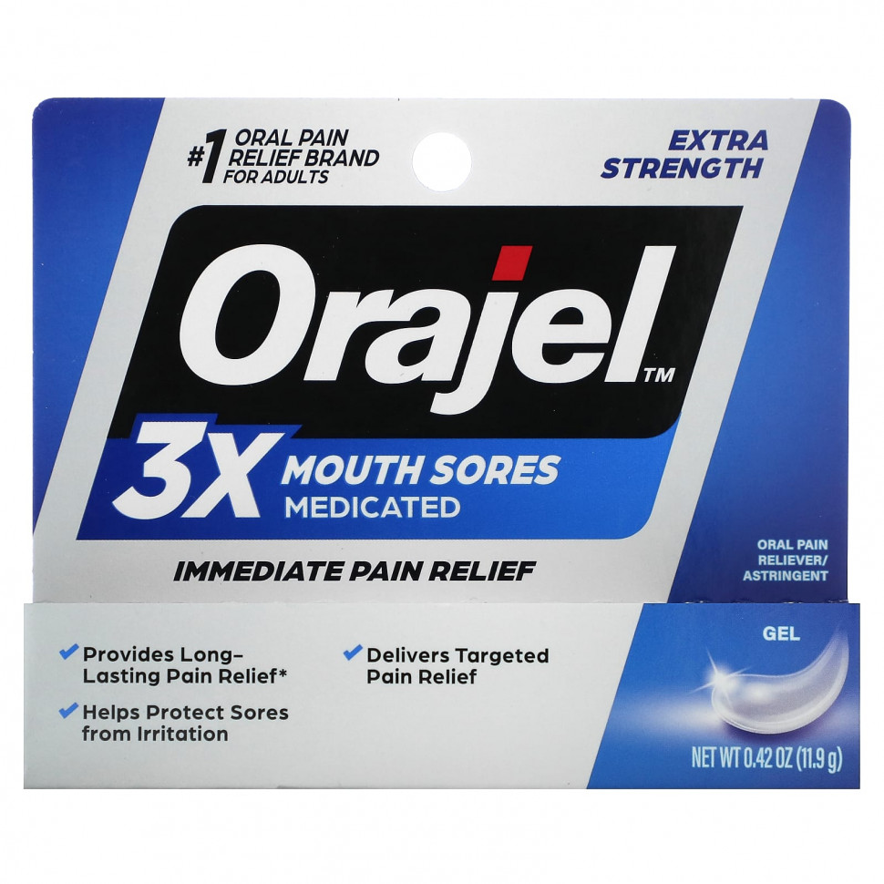   Orajel, 3X      ,  , 11,9  (0,42 )   -     , -  