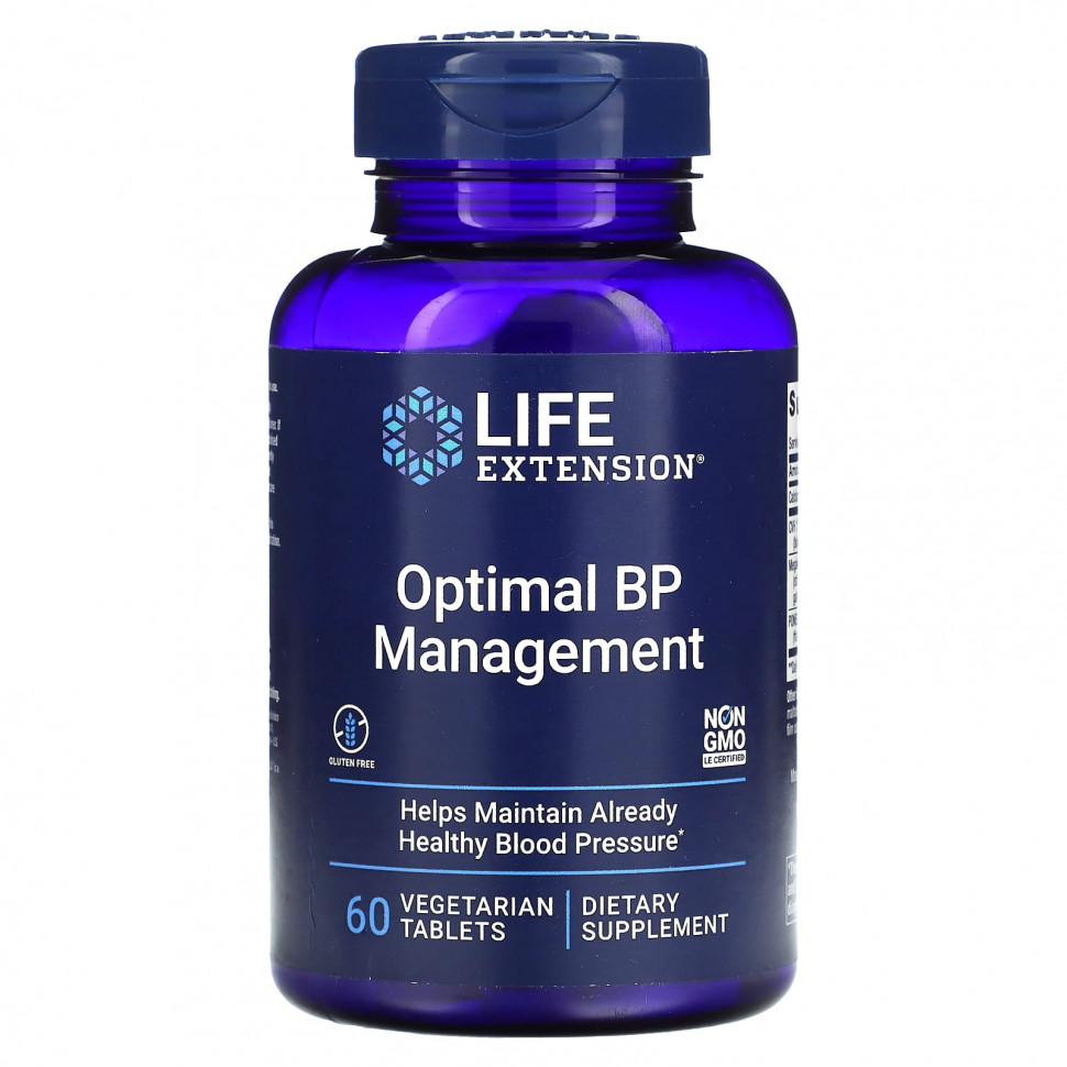  Life Extension, Optimal BP Management, 60    IHerb ()