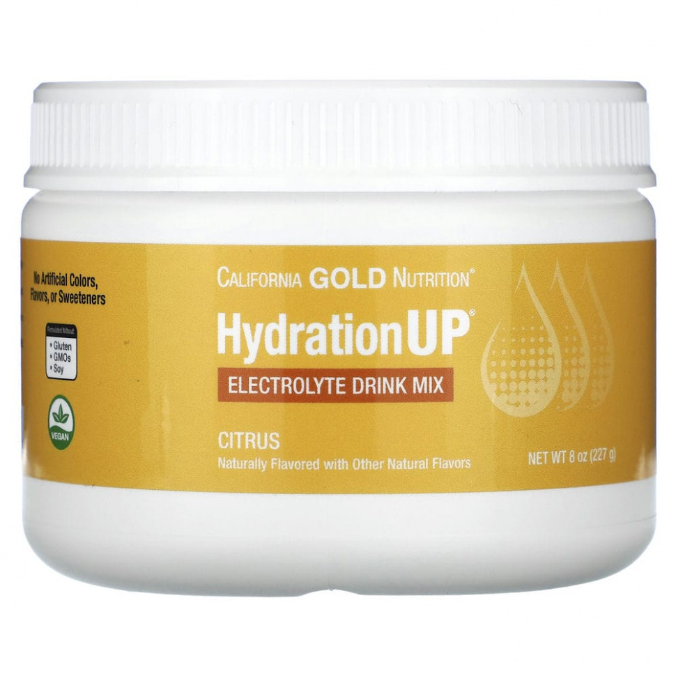   California Gold Nutrition, HydrationUP,     ,   , 227  (8 )   -     , -,   