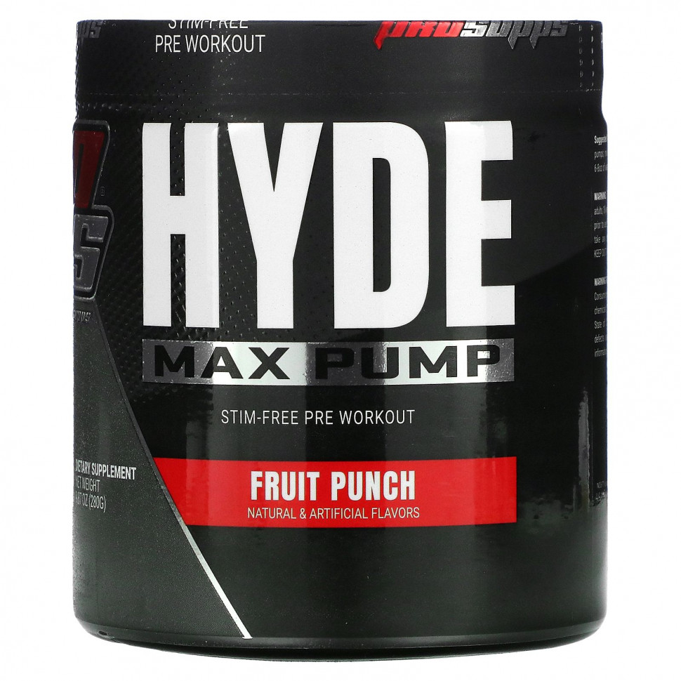   ProSupps, Hyde Max Pump,    ,  , 280  (9,87 )   -     , -  