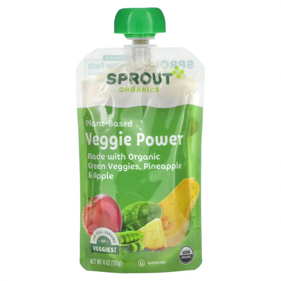   Sprout Organic, Veggie Power,      , 113  (4 )   -     , -  