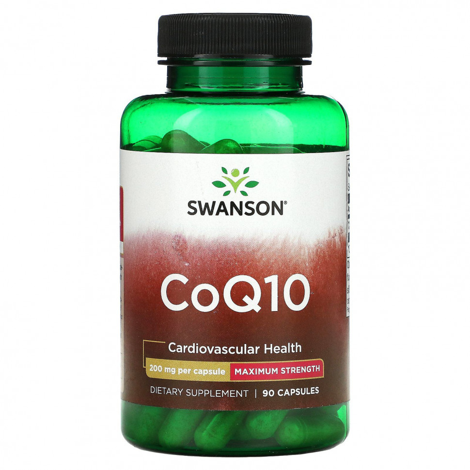  Swanson, CoQ10, 200 , 90   IHerb ()