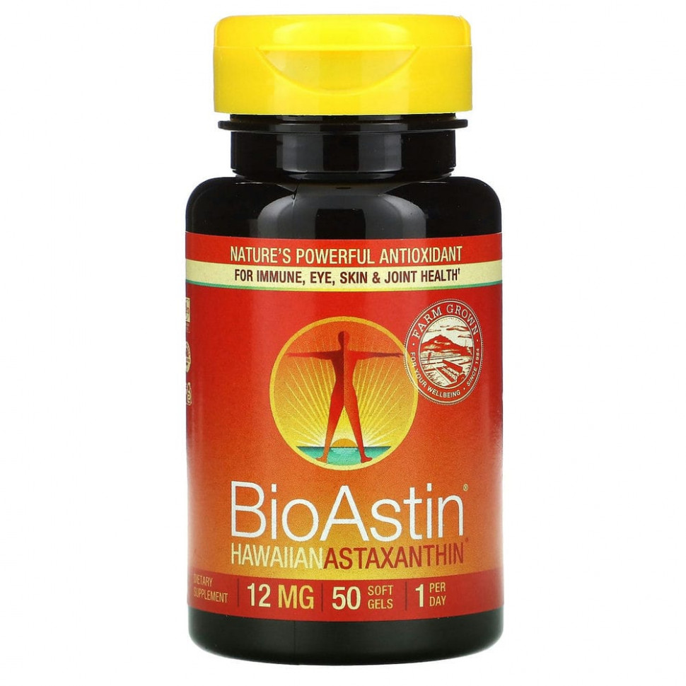   Nutrex Hawaii, BioAstin,  , 12 , 50     -     , -,   