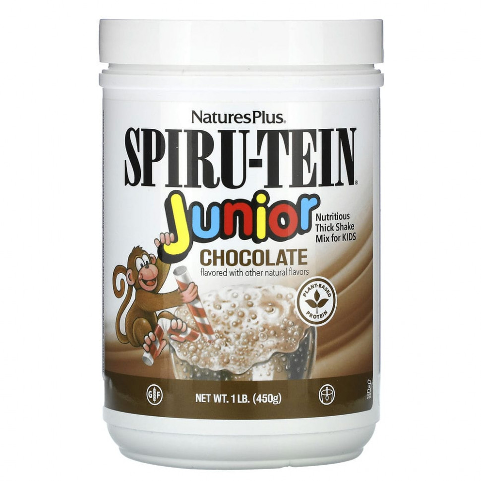   NaturesPlus, Spiru-Tein Junior,      , , 450  (1 )   -     , -  