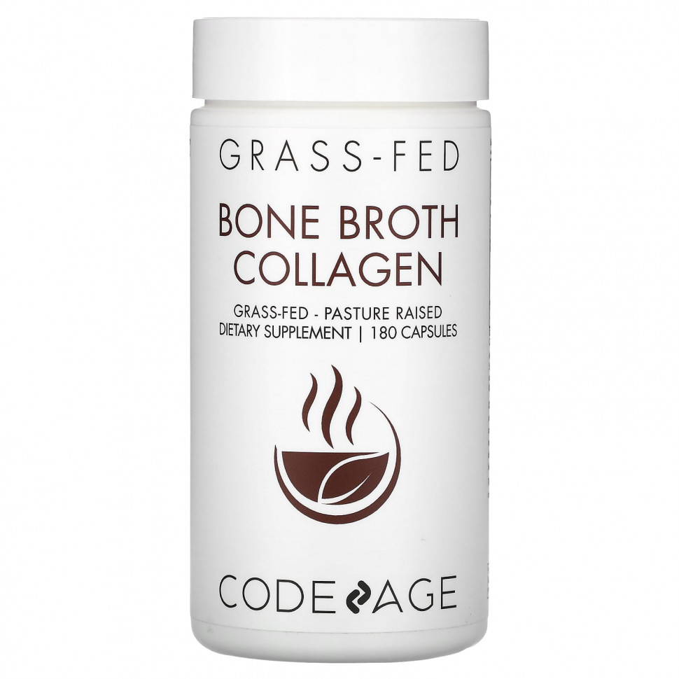   Codeage, Bone Broth Collagen, 180    -     , -  