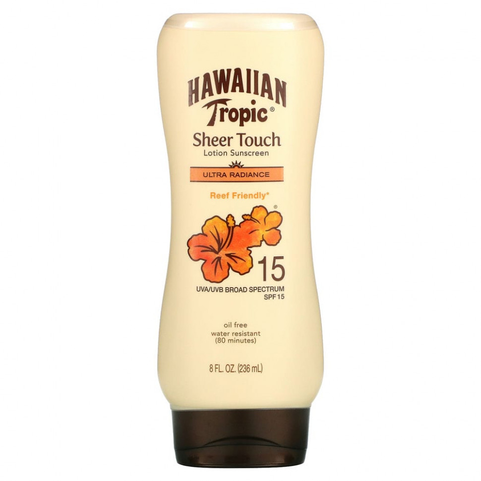   Hawaiian Tropic, Sheer Touch, Ultra Radiance,    SPF 15, 236    -     , -  