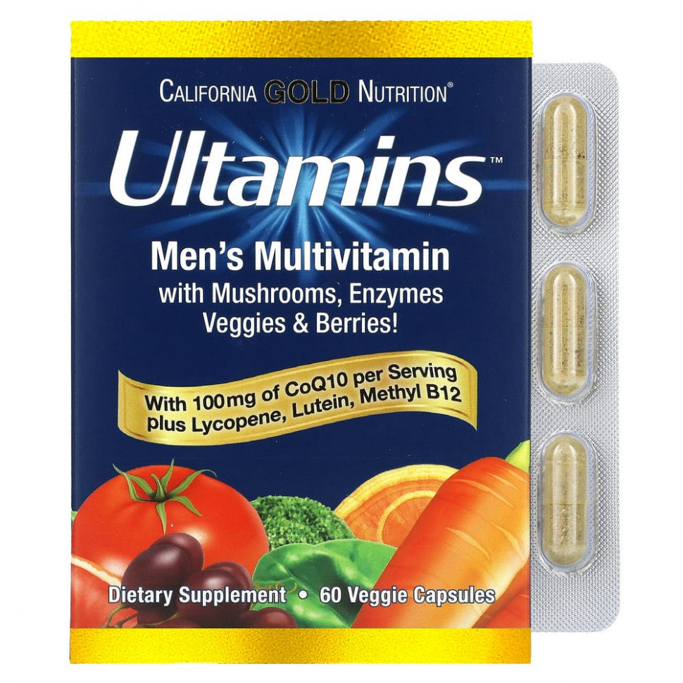   California Gold Nutrition, Ultamins,    ,   Q10, , ,   , 60     -     , -,   