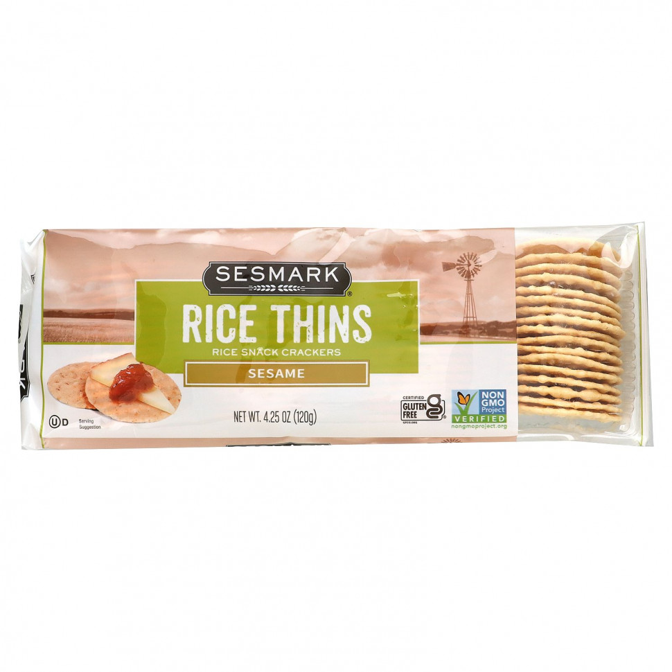   Sesmark, Rice Thins,  , , 120  (4,25 )   -     , -  