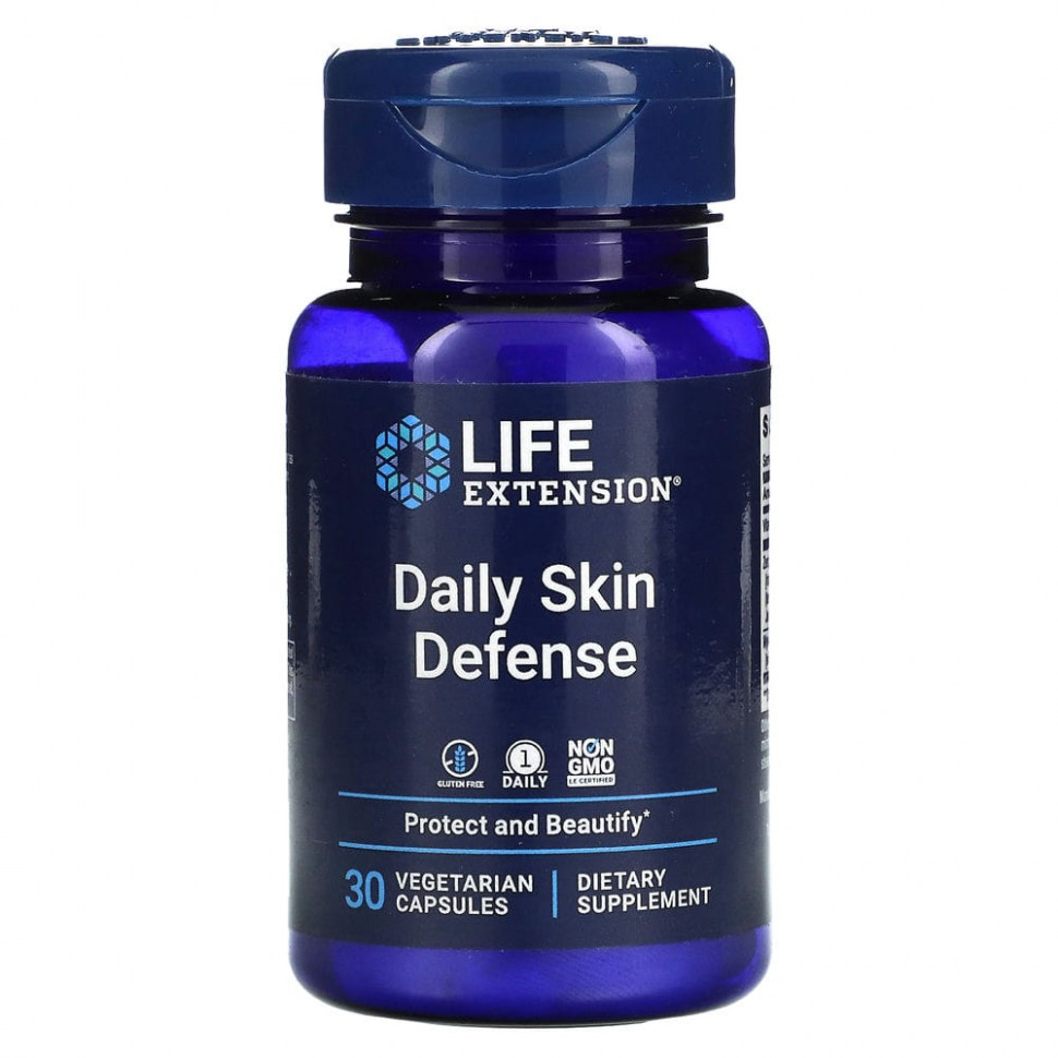   Life Extension, Daily Skin Defense, 30     -     , -  