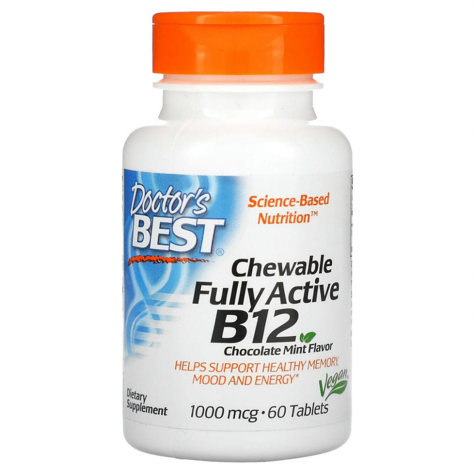   Doctor's Best,   B12,   , 1000 , 60     -     , -,   