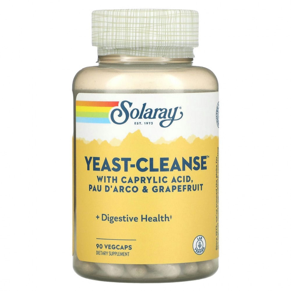   Solaray, Yeast-Cleanse, 90     -     , -,   