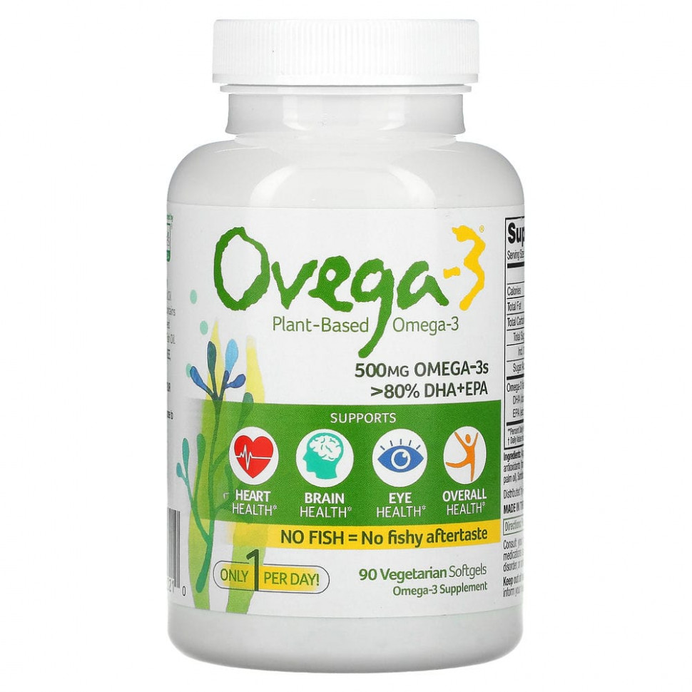   Ovega-3,  -3,  + , 500 , 90     -     , -,   