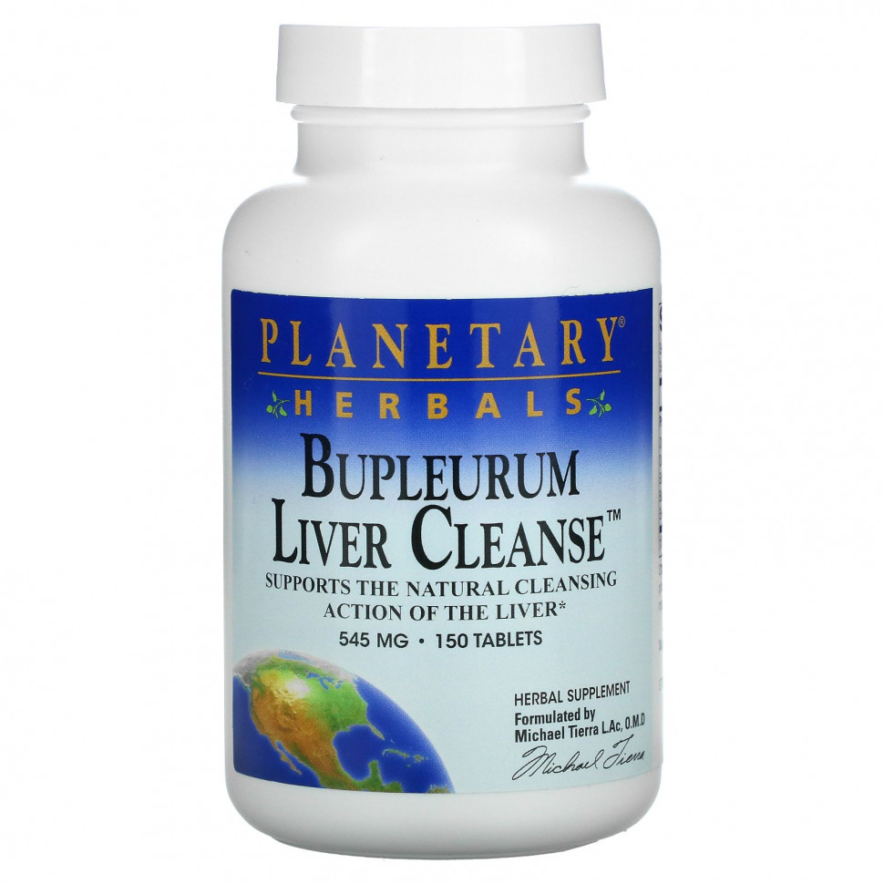   Planetary Herbals, Bupleurum Liver Cleanse, 545 , 150    -     , -  