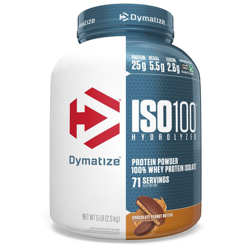   Dymatize Nutrition, ISO100,  100%   ,    , 2,3  (5 )   -     , -  