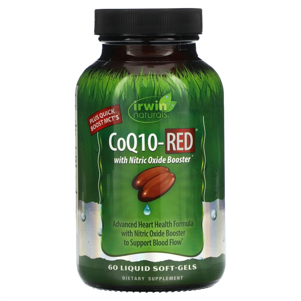   Irwin Naturals, CoQ10-Red, 60     -     , -  