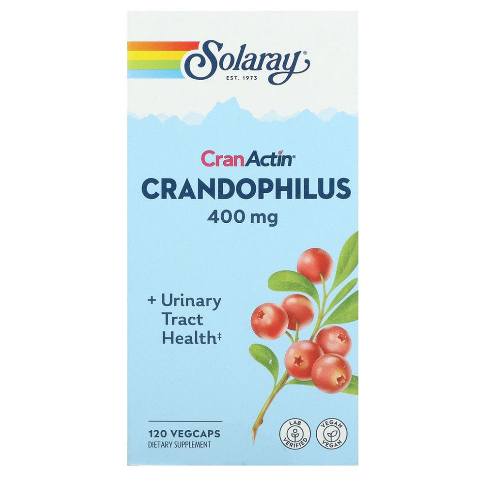  Solaray, CranActin, Crandophilus, 200 , 120    IHerb ()