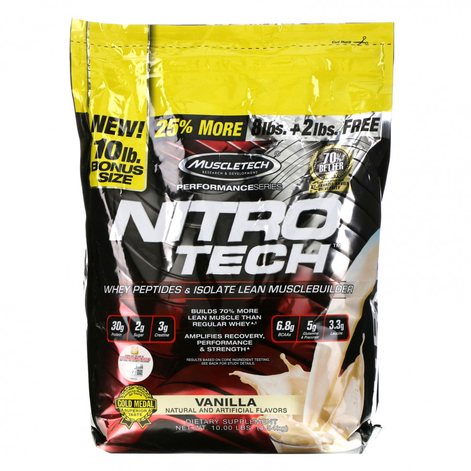   Muscletech, Performance Series, Nitro Tech,        , , 4,54  (10 )   -     , -  