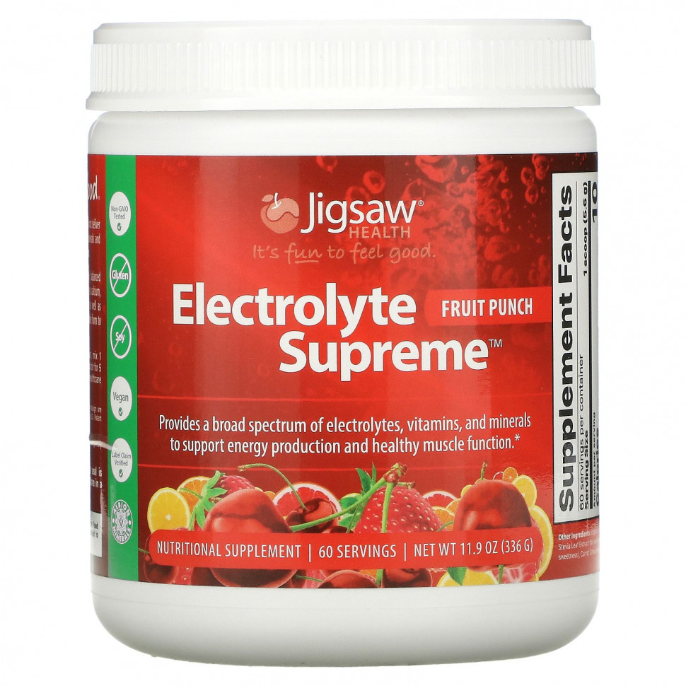   Jigsaw Health, Electrolyte Supreme,  , 336  (11,9 )   -     , -,   